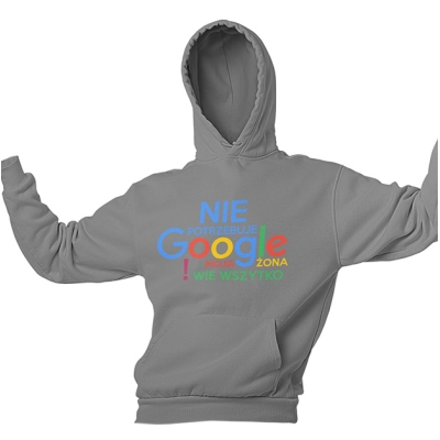 BLUZA Z KAPTUREM GOOGLE ŻONA